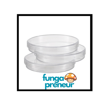 10Pcs/Bag 100mm Sterile Petri Dishes with Lids