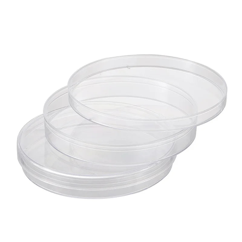 10Pcs/Bag 100mm Sterile Petri Dishes with Lids